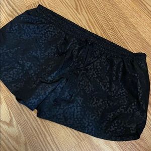 Old Navy Shorts, black animal print, size medium